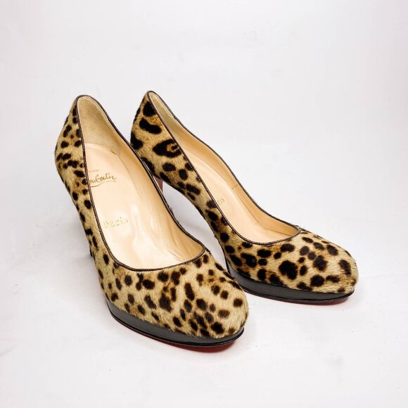 Louboutin New Simple Leopard Pumps - Picture 5 of 9